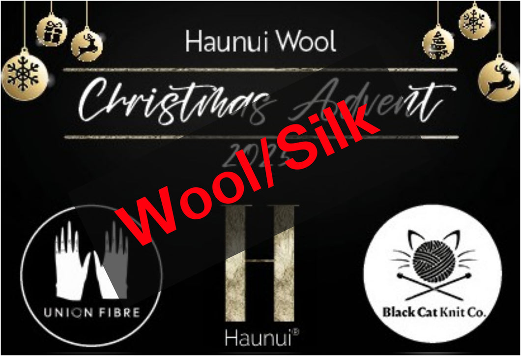 Haunui Wool Christmas Advent 2025- WOOL/SILK BASE