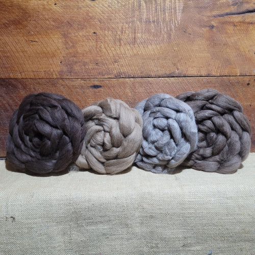 Medium Micron Combed Tops Sample Pack