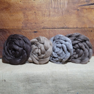 Medium Micron Combed Tops Sample Pack